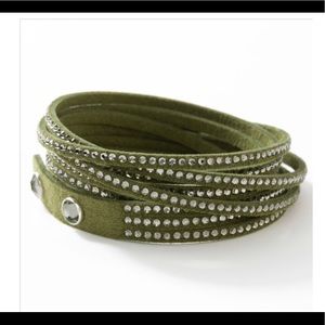 Touchstone Crystal Wrap Bracelet